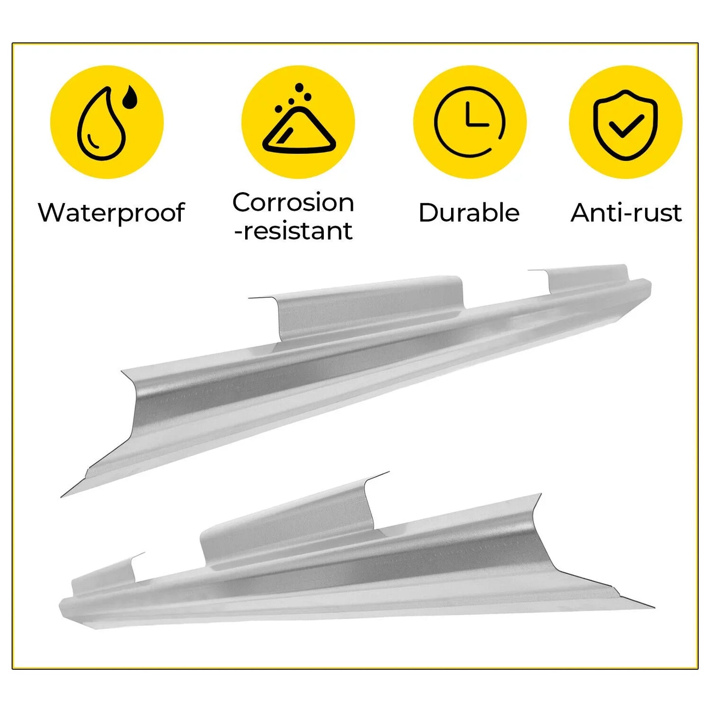 Rocker Panels & Cab Corners Replacement Kit for 1999-2007 Chevy Silverado GMC Sierra 4 Door Crew Cab
