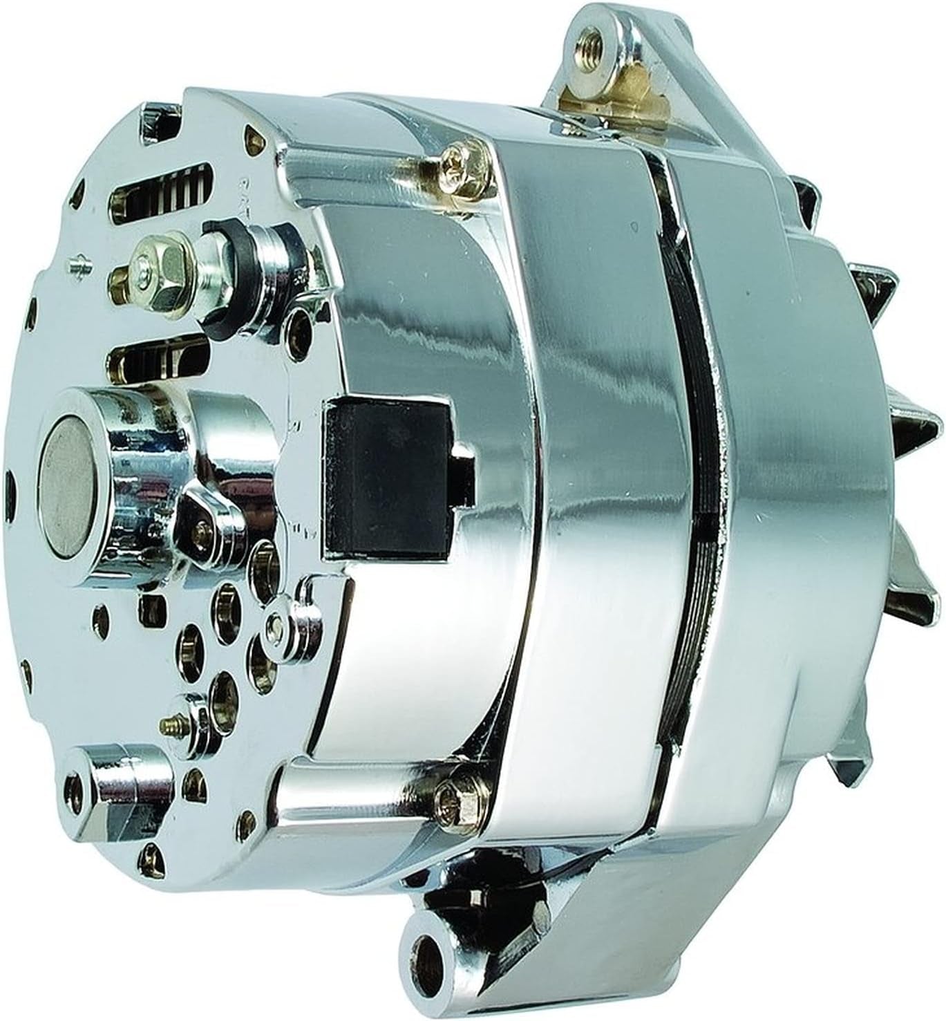 OEG Parts New Alternator High Output 100 AMP Chrome 1 or 3 Wire, Self Exciting C