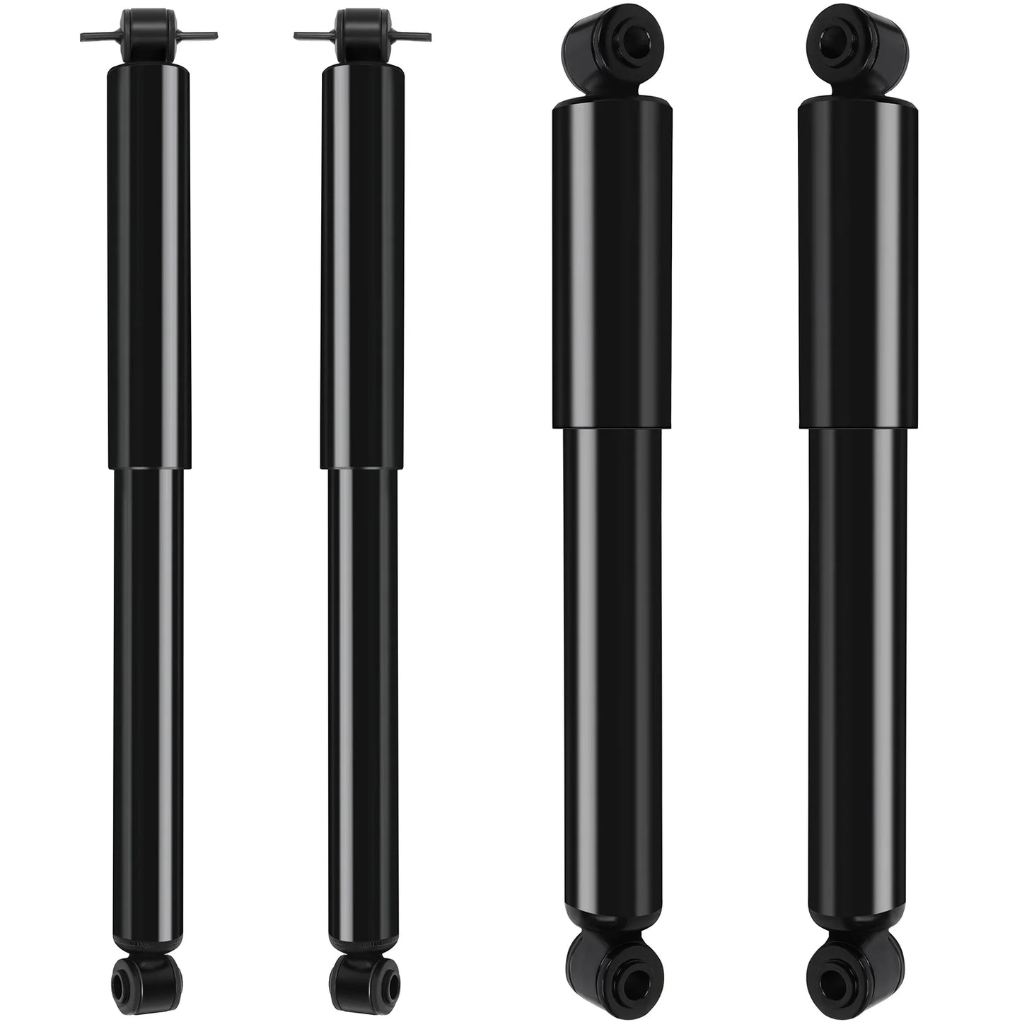 Struts, Front Rear Shocks Absorbers for Chevy Fits 1995-2005 Chevy Blazer,1991-2004 Chevy S10/GMC Sonoma,1992-01 GMC Jimmy, Isuzu Hombre,Oldsmobile Bravada 344042 Auto Shock Sets 344041(Set of 4)