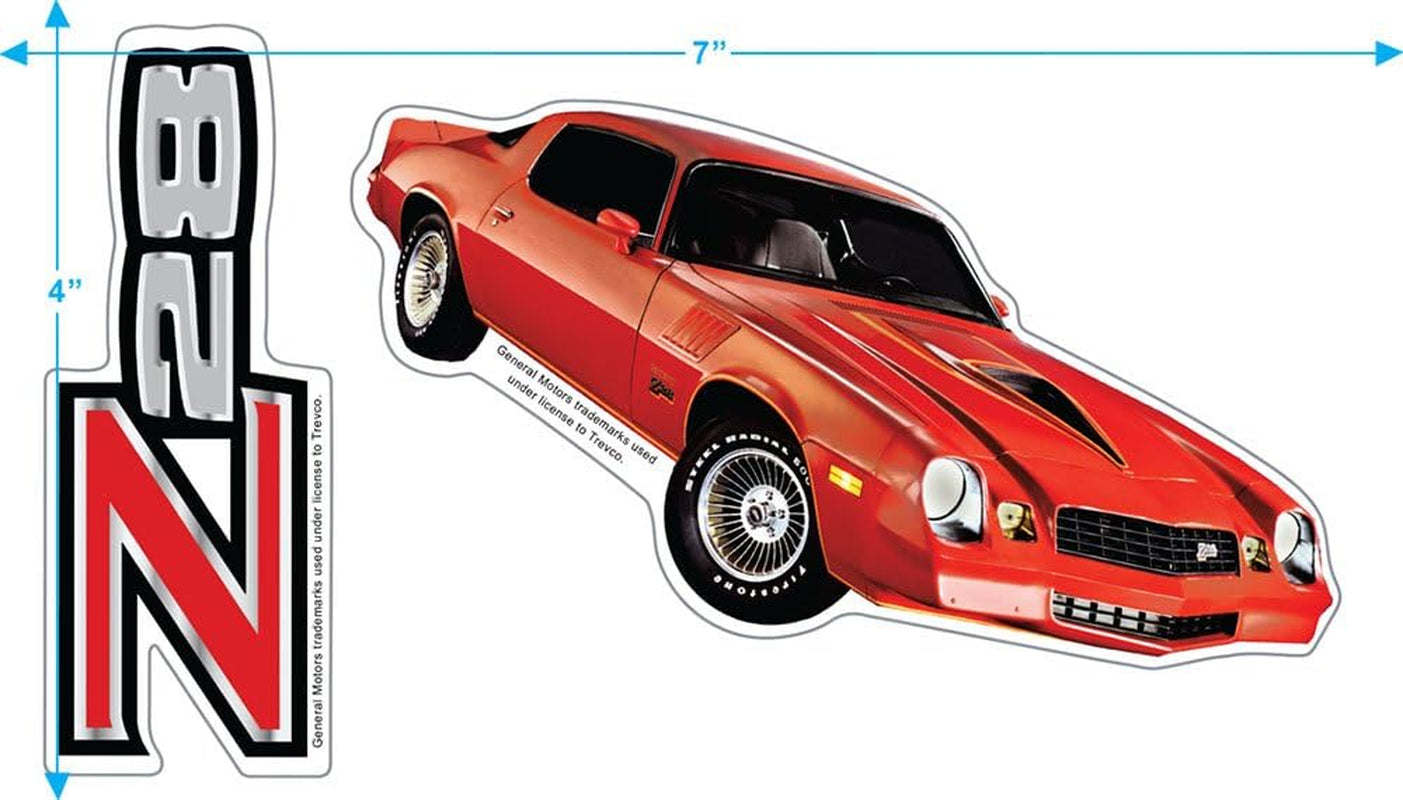 Z-28 Camaro Chevy Vintage Car Logo T Shirt