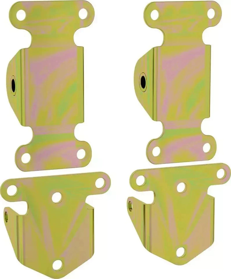 SBC/BBC Frame and Motor Mount Kit - Chevy V8 Solid Steel Frame Mounts Motor For