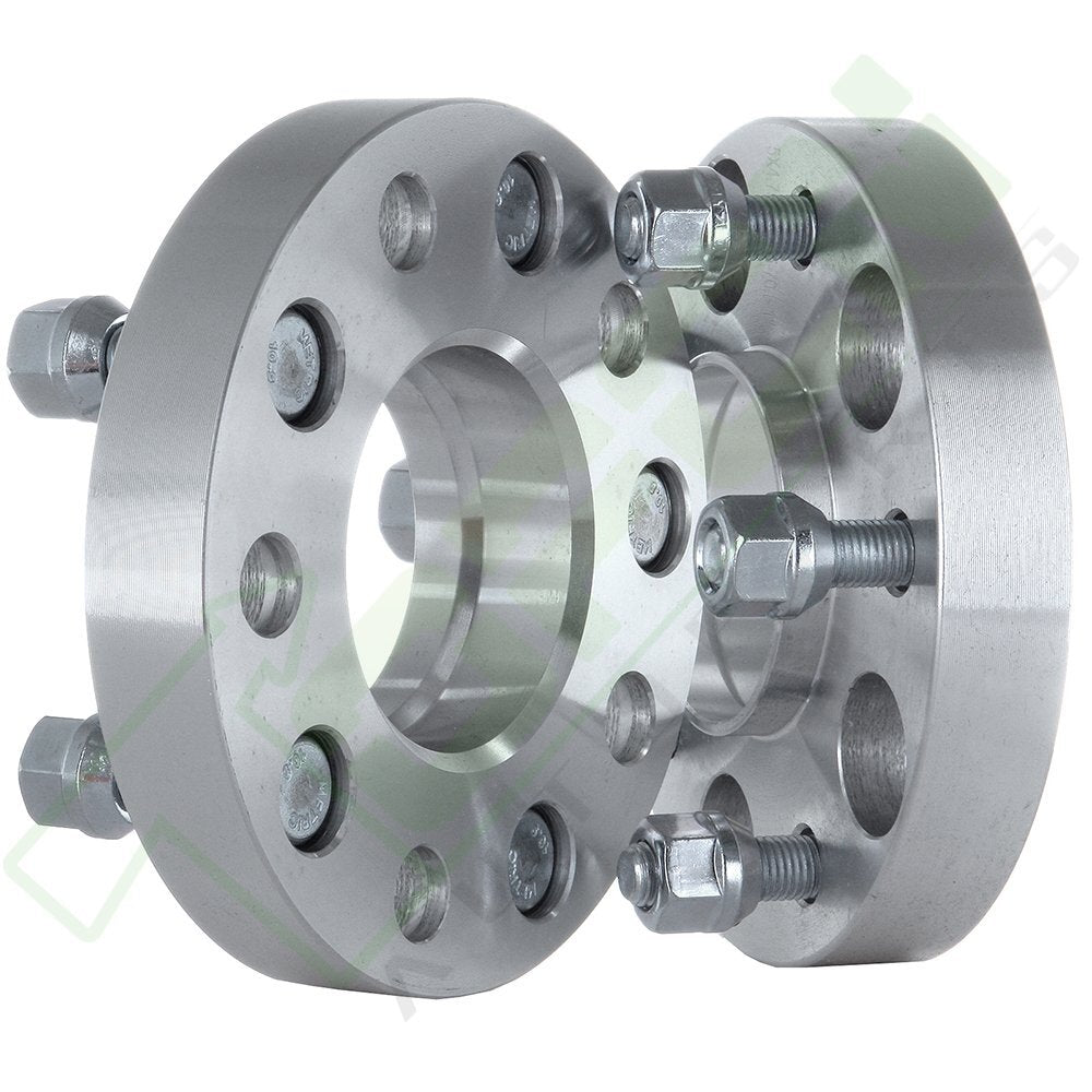 (4) 1" 5X4.75 Wheel Spacers 12X1.5 Hubcentric for Chevrolet Corvette S10 Pontiac