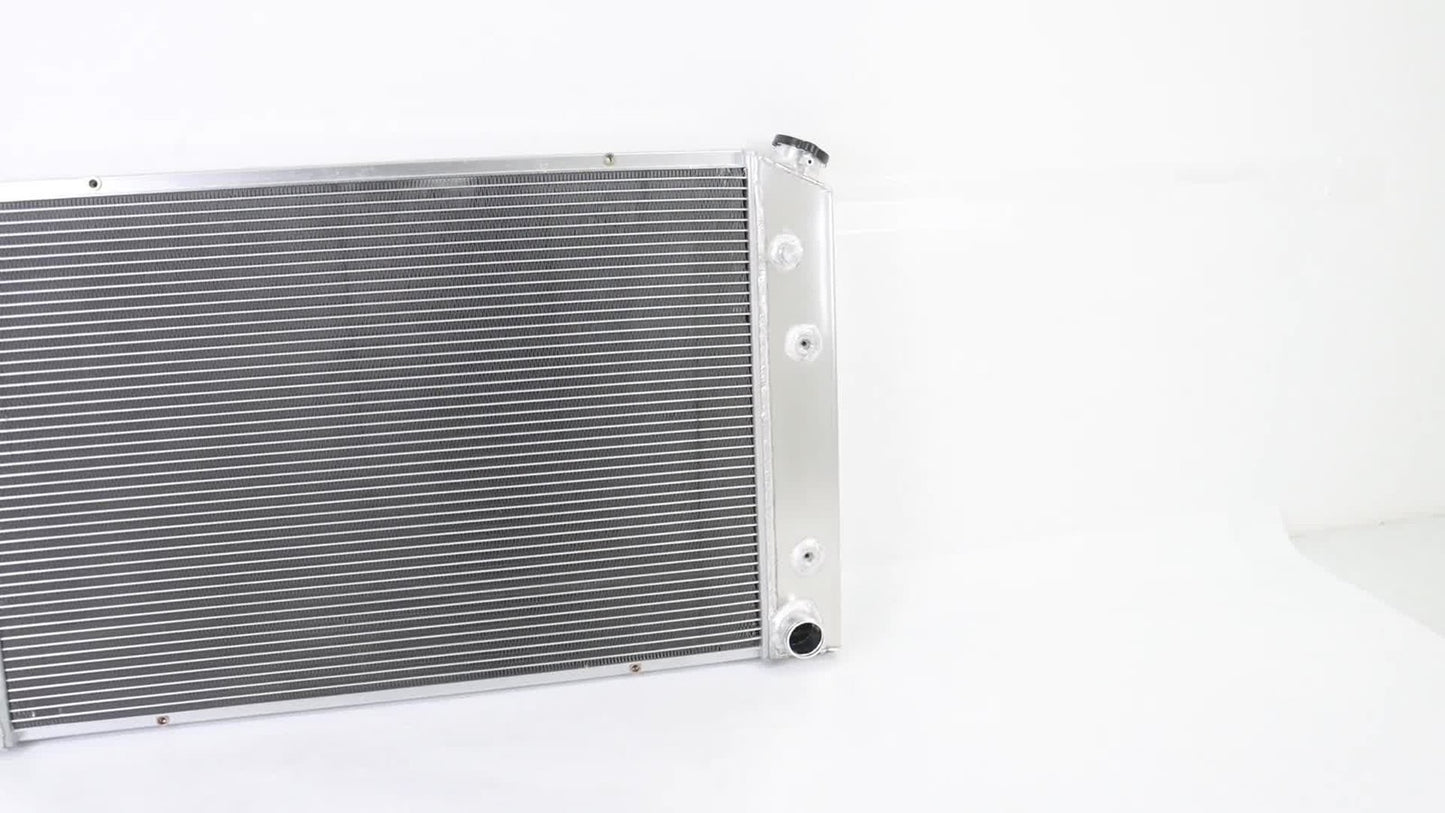 4 Row Aluminum Core Radiator for 1973-1987 Chevy C/K 10/20/30 1973-1991 Blazer