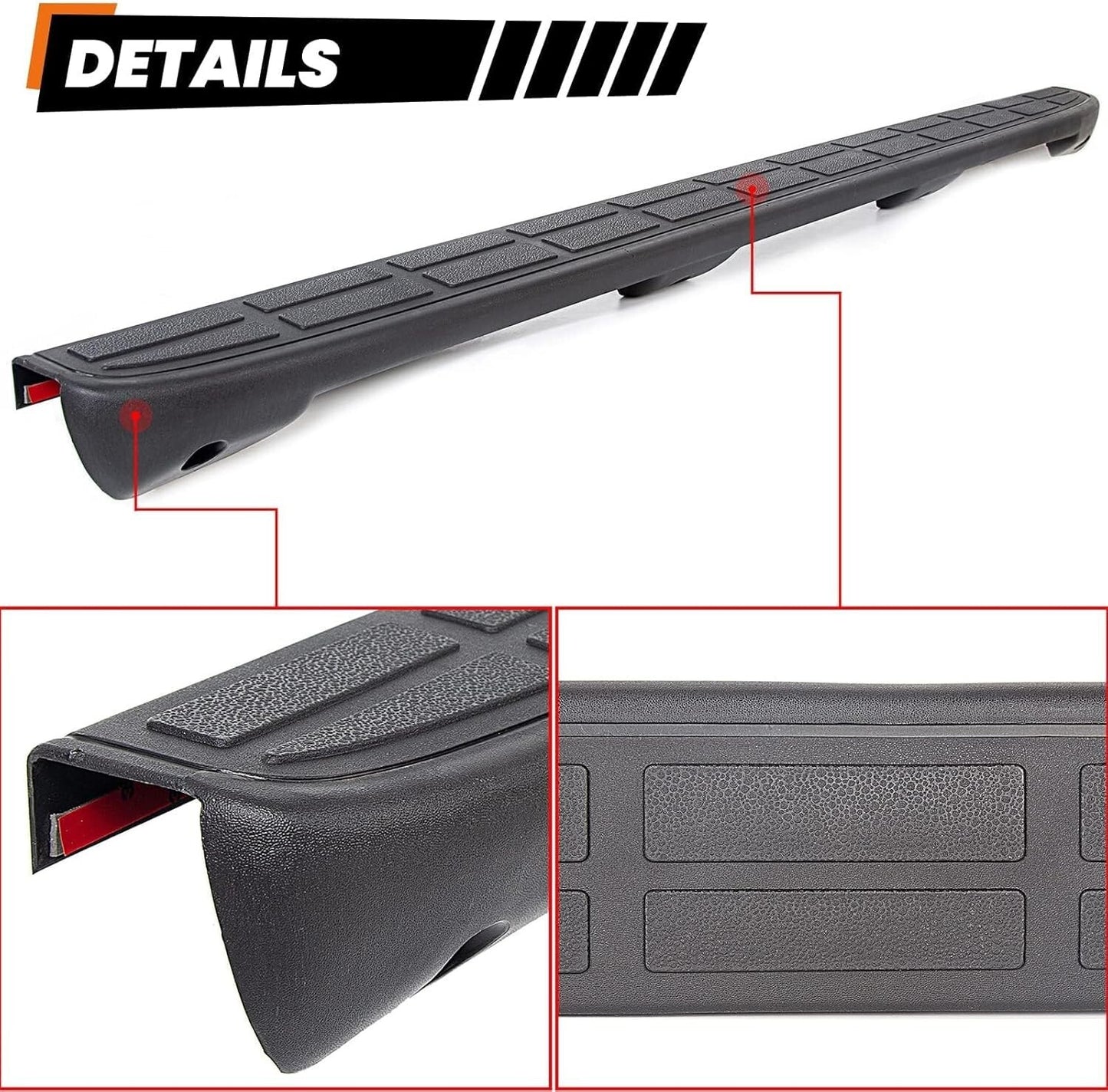 Tailgate Spoiler Cap Cover for 1999-2007 Chevy Silverado GMC Sierra Replacement