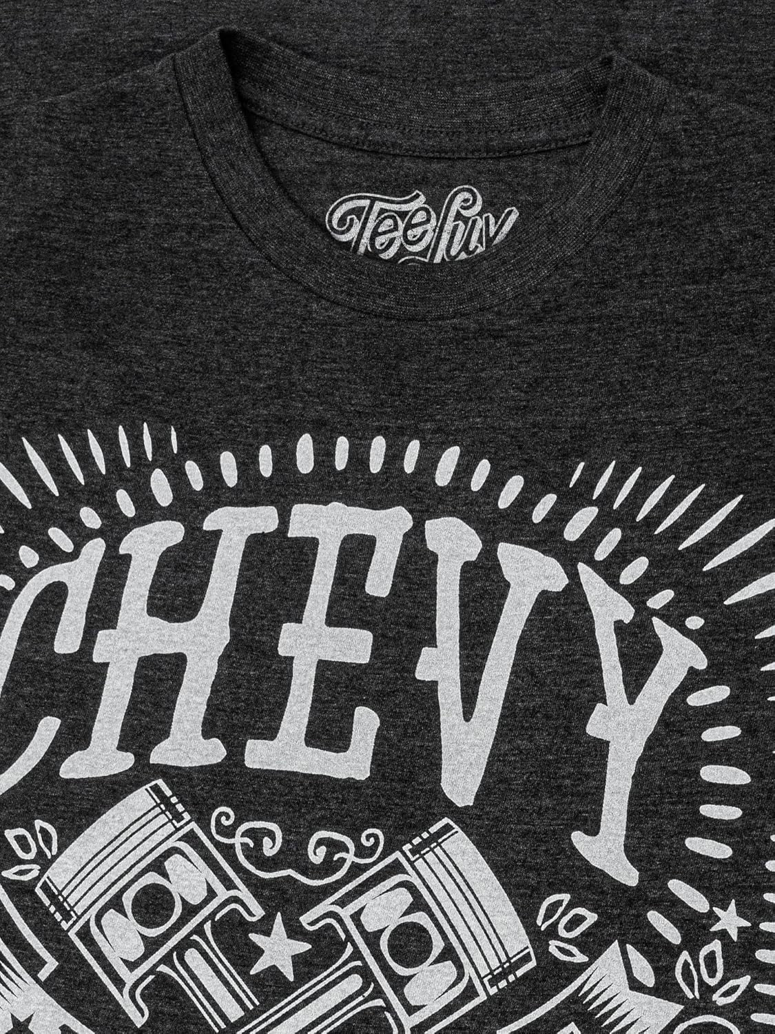 Men'S All American Muscle Chevy T-Shirt - Chevrolet Graphic Tee Shirt