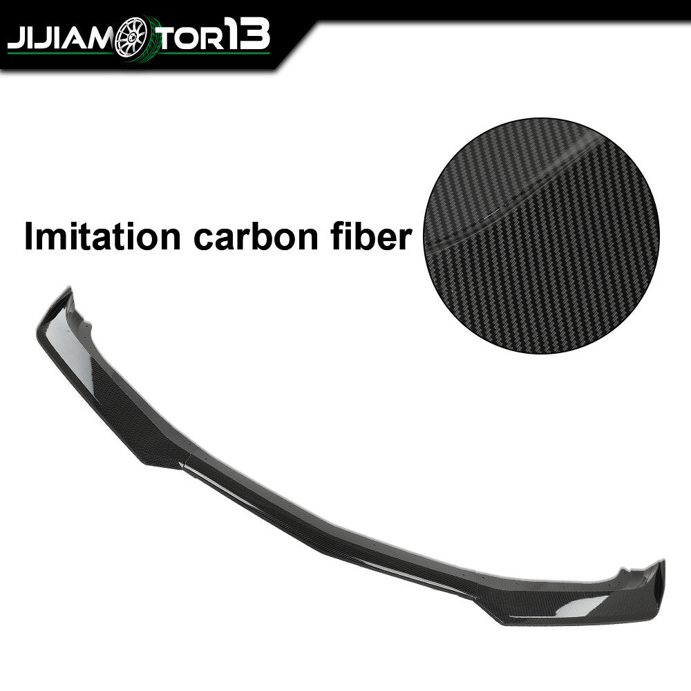 Fit for Chevy 16-22 Camaro 1LE Style Carbon Fiber Front Bumper Lip Splitter ABS