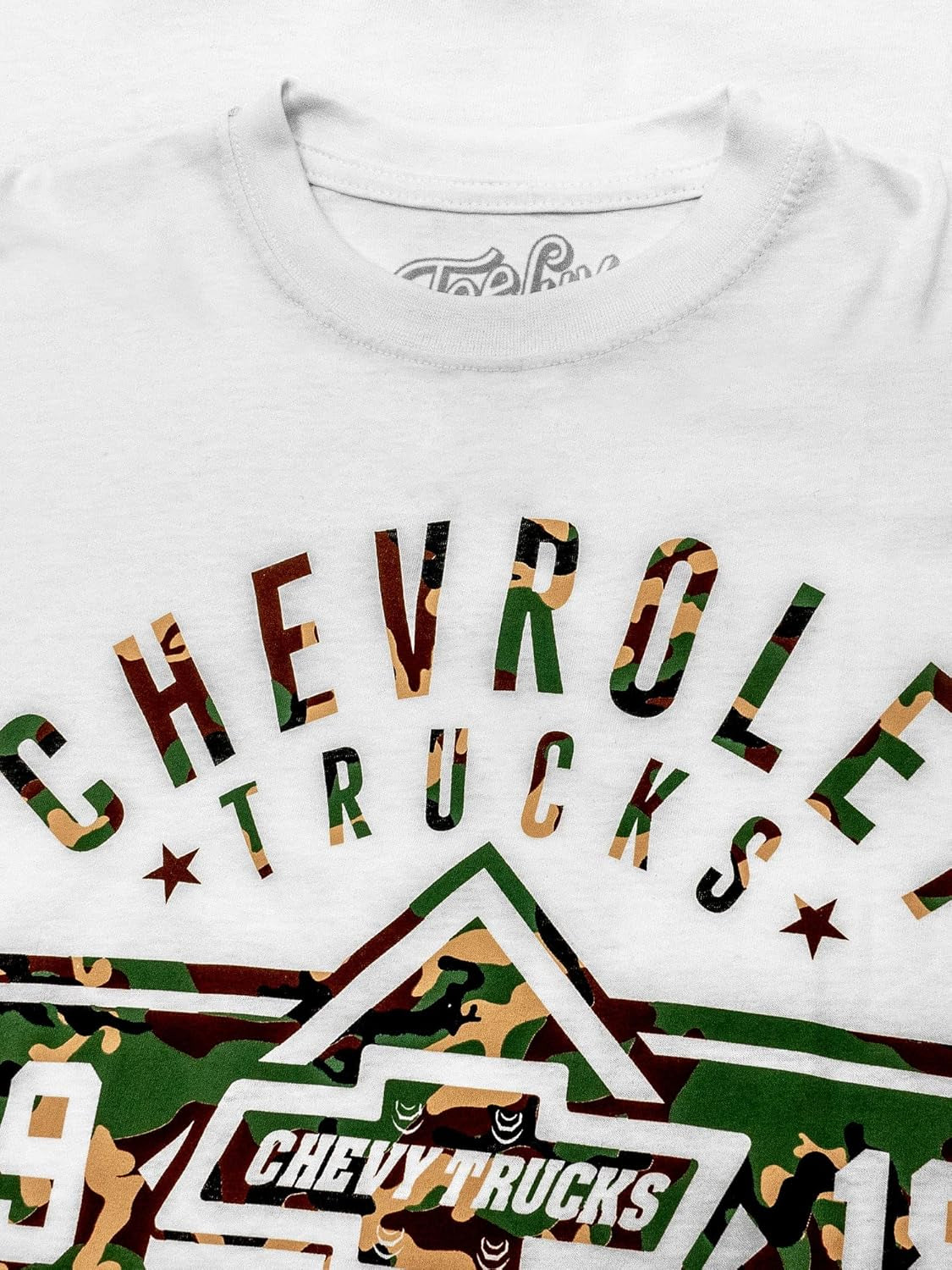 Men'S Chevrolet Trucks 1918 Shirt - Chevy Camo Graphic Tee Shirt