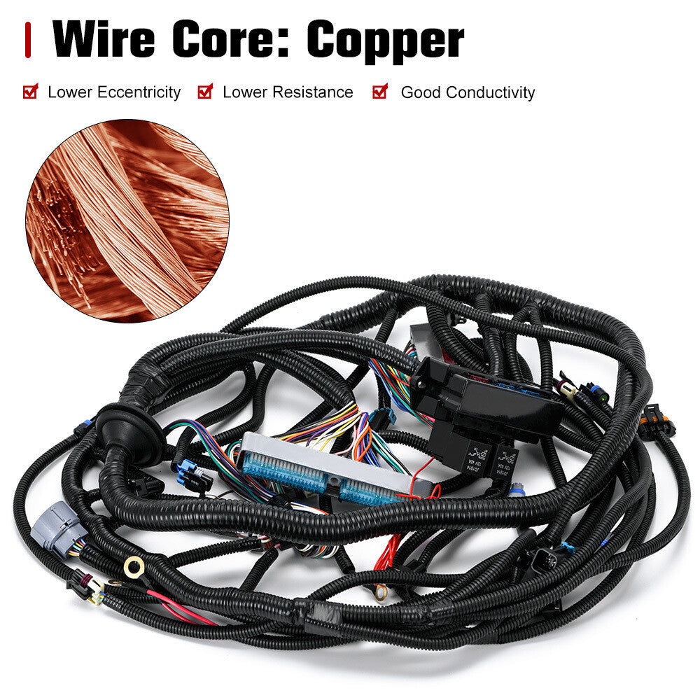 4L60E Wiring Harness Stand Alone for 1999-2006 LS SWAPS DBC 4.8 5.3 6.0