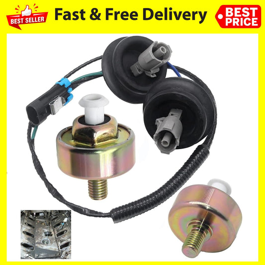 Knock Sensors Wiring Harness Kit for Chevy Suburban Silverado Avalanche Tahoe Ca