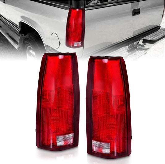 OE Replacement Halogen Tail Lights for Chevy GMC C1500 C/K C10 Silverado