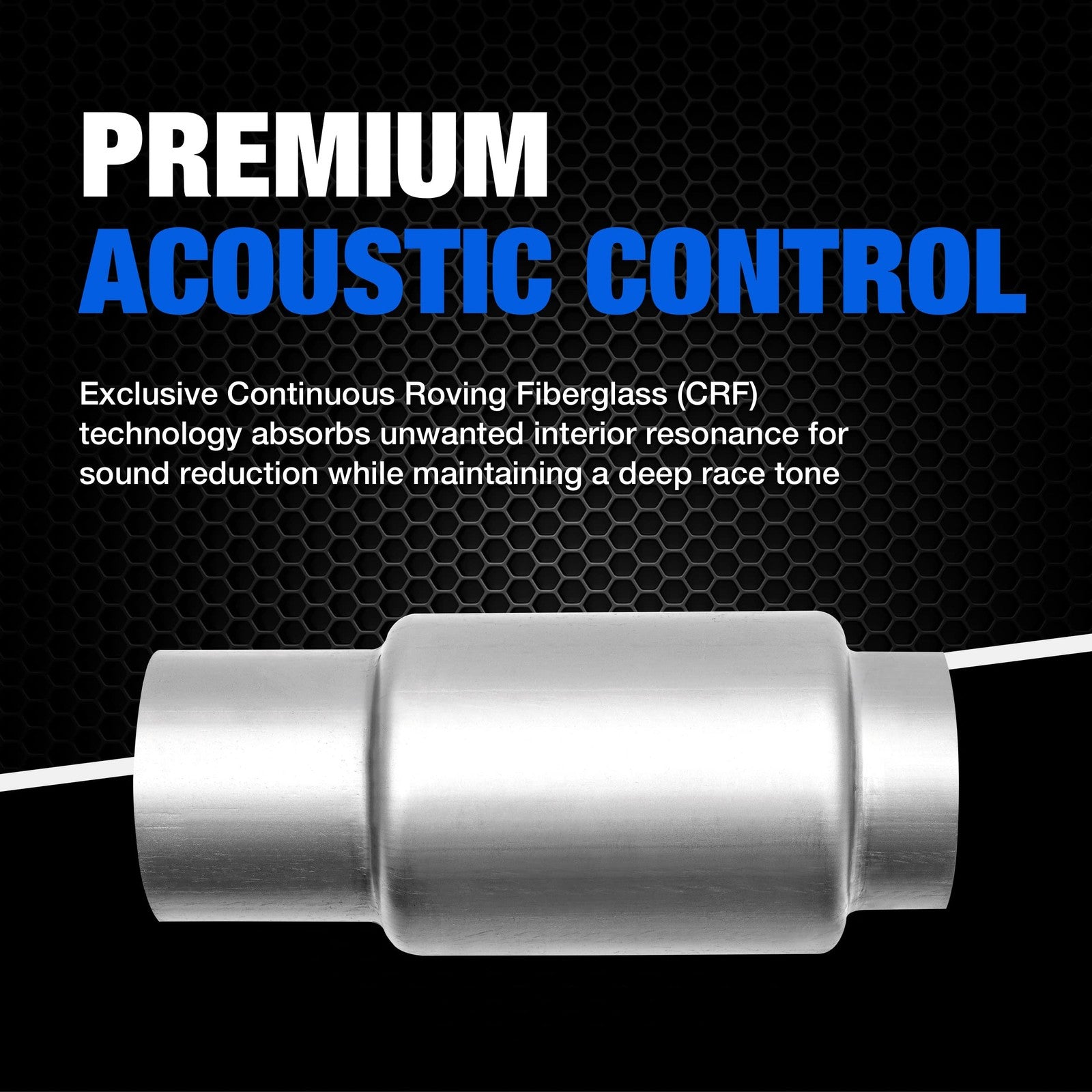 Dynomax 24250 Race Bullet Mini Muffler