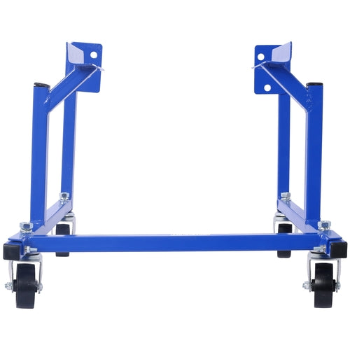 Engine Cradle with Wheels Powder Coat 3in Heavy Duty Steel