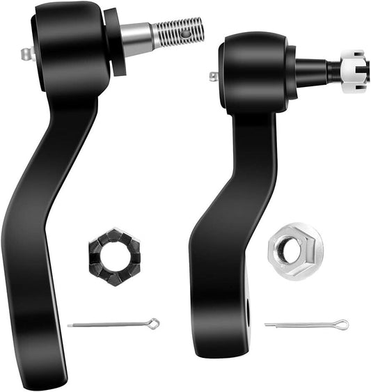 2Pcs Steering Idler Arm Pitman Arm Kit Fit for Chevy Silverado 1500 Tahoe