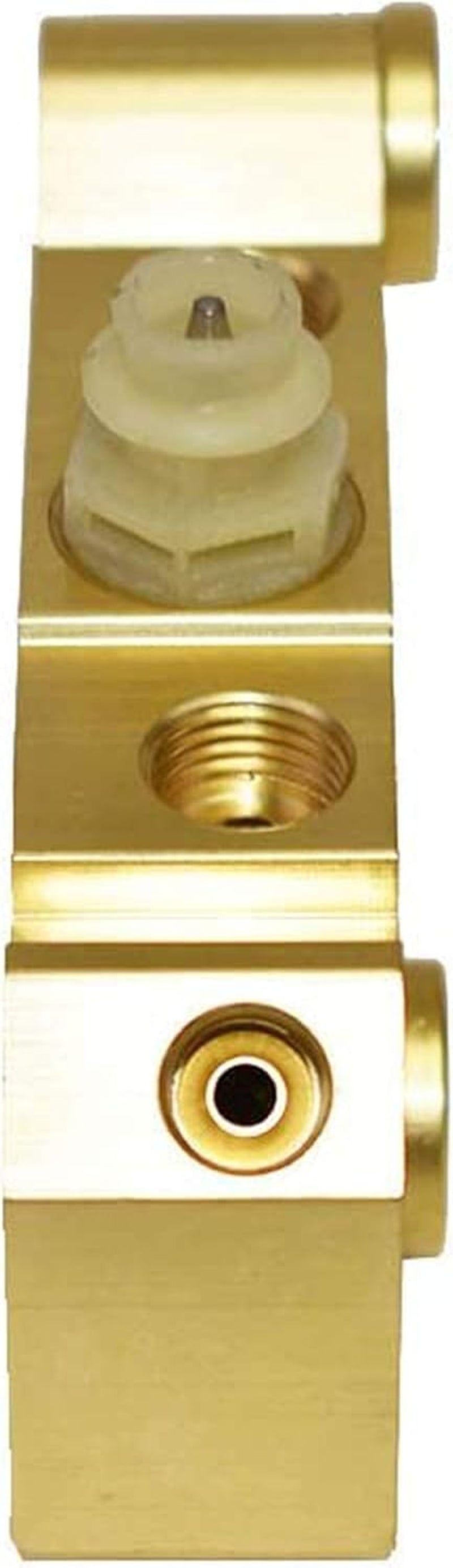 Brake Proportioning Valve PV4 PV71 - Disc & Drum Proportioning Valve - Brass Finish Universal Fit - Heavy Duty Brass Construction - Compatible with Ford, Chevy & Mopar Models