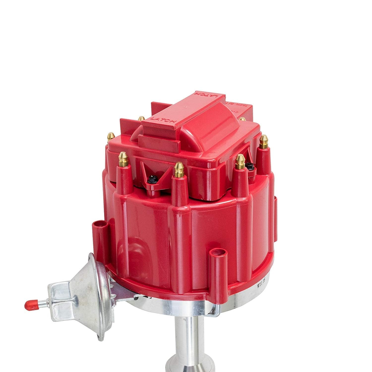 - HEI Distributor W/Sbc under the Exhaust Spark Plug Wires and HEI Pigtail Harness Complete Kit - Compatible with Chevrolet Chevy GM GMC SBC 262 265 267 283 302 350 383 400 Red Cap