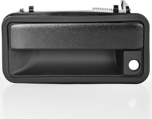 Exterior Door Handle, Front Left Driver Side, Metal Lever Plastic Bezel, Compatible with 1995-2000 Chevy GMC K1500 K2500 K3500, C1500 C2500 C3500 Suburban, Tahoe, Yukon, Cadillac 15742229, 77096