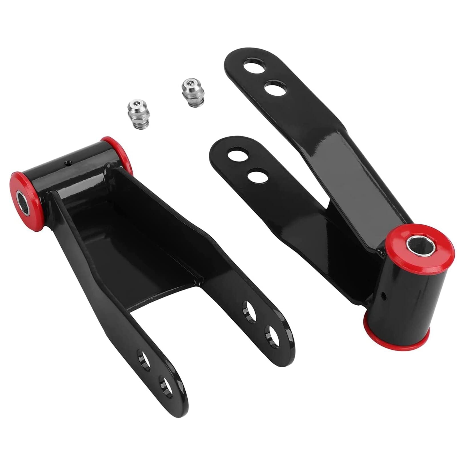 2" Rear Drop Shackles Kit for Chevy Silverado GMC Sierra 1500 C1500 1988-2018