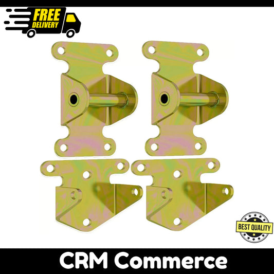 SBC/BBC Frame and Motor Mount Kit - Chevy V8 Solid Steel Frame Mounts Motor For