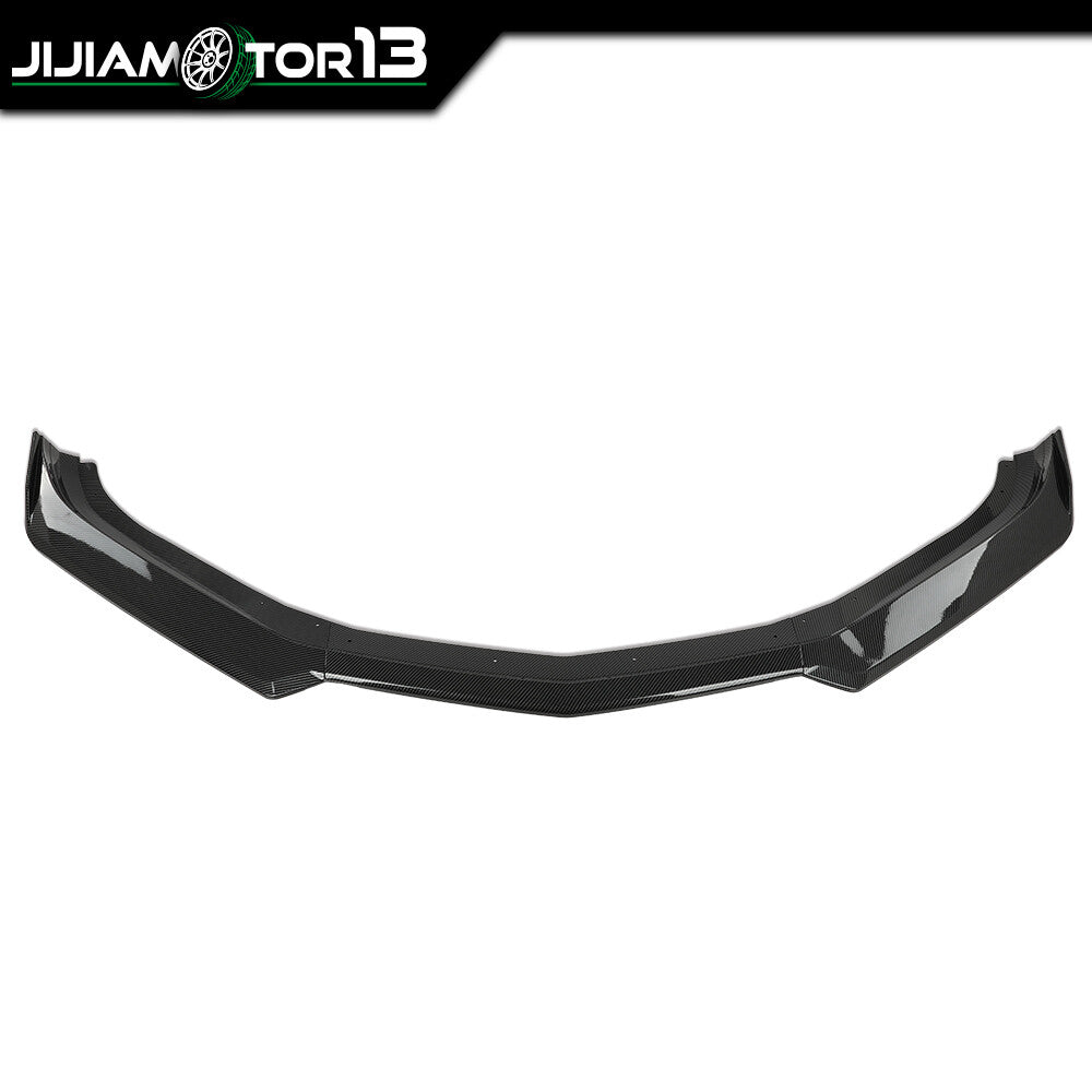 Fit for Chevy 16-22 Camaro 1LE Style Carbon Fiber Front Bumper Lip Splitter ABS