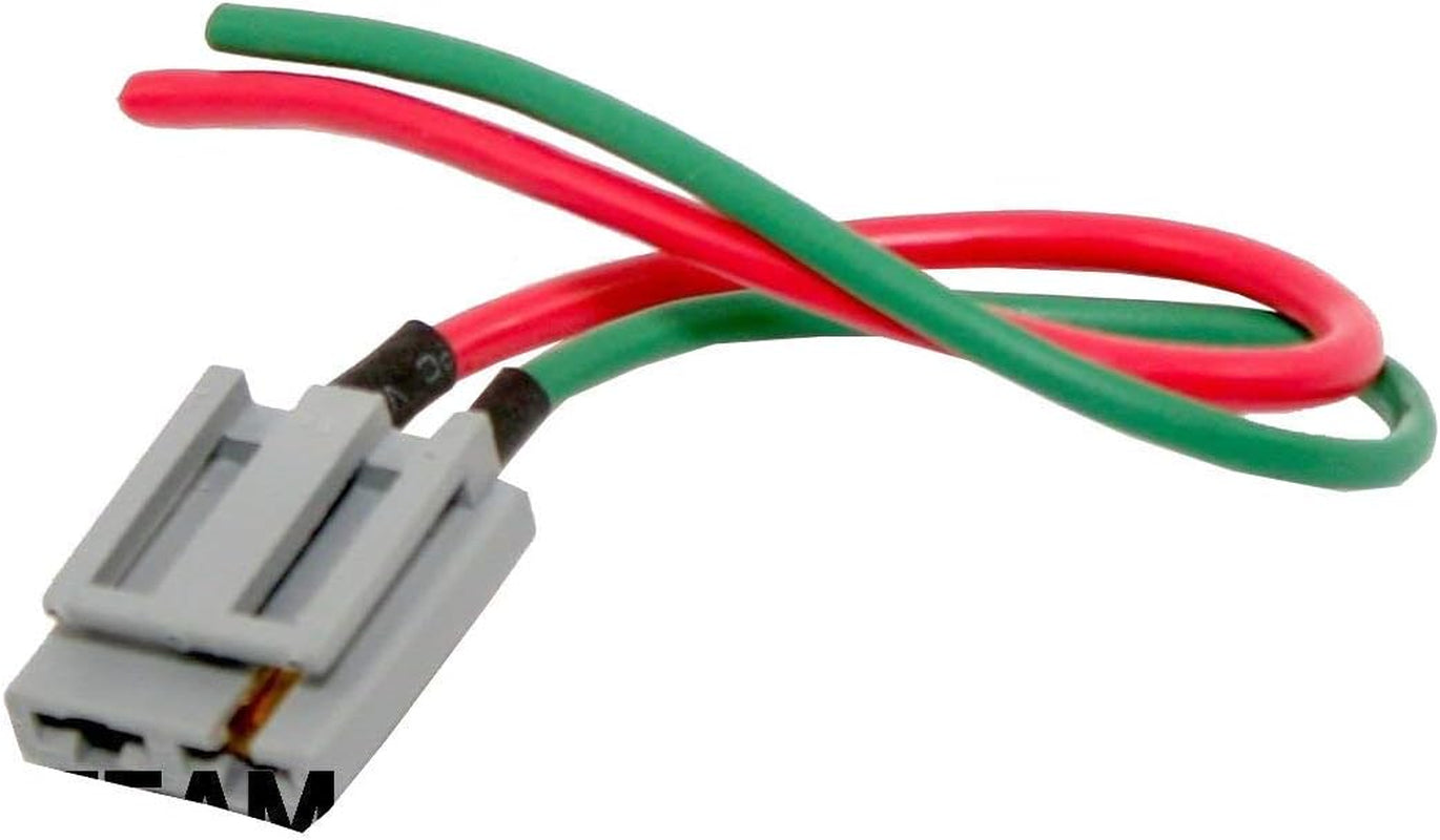 - HEI Distributor Super Cap Red and Silicone Spark Plug Wires Set under the Exhaust Red 8Mm - Compatible with Chevrolet SBC Small Block Chevy 350