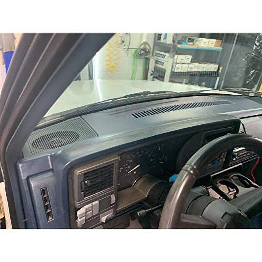 Dark Blue Molded Dashboard Cover Dash Cap Overlay for 1988-1994 Pickups C1500 C2500 C3500, 1992-1994 Blazer, 1988-1994 K1500 2500 3500 Chevy Suburban Yukon