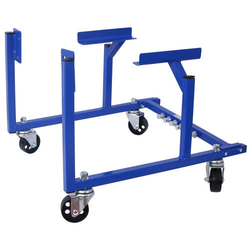 Engine Cradle with Wheels Powder Coat 3in Heavy Duty Steel