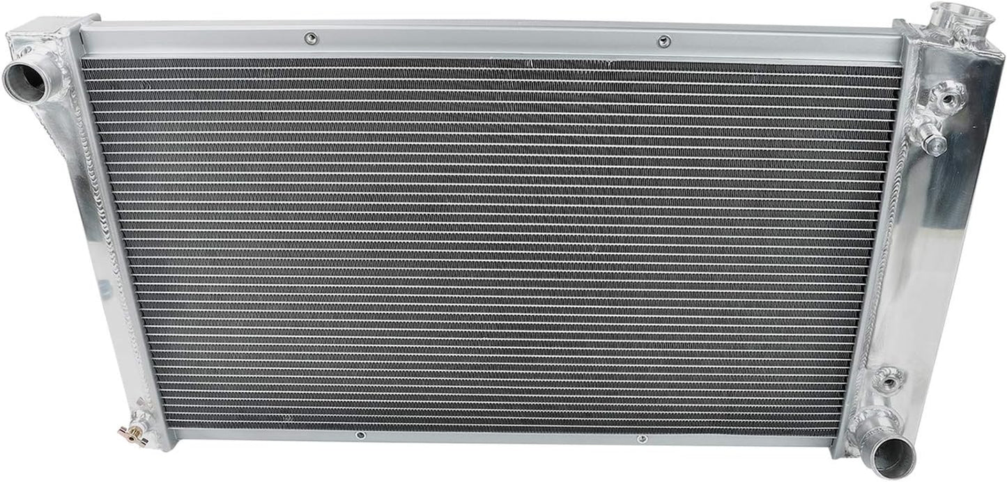 Replacement for 1967-1972 Chevy GMC C/K Series Pickup Truck Full Aluminum 3-Row Racing Radiator Cooling Radiator