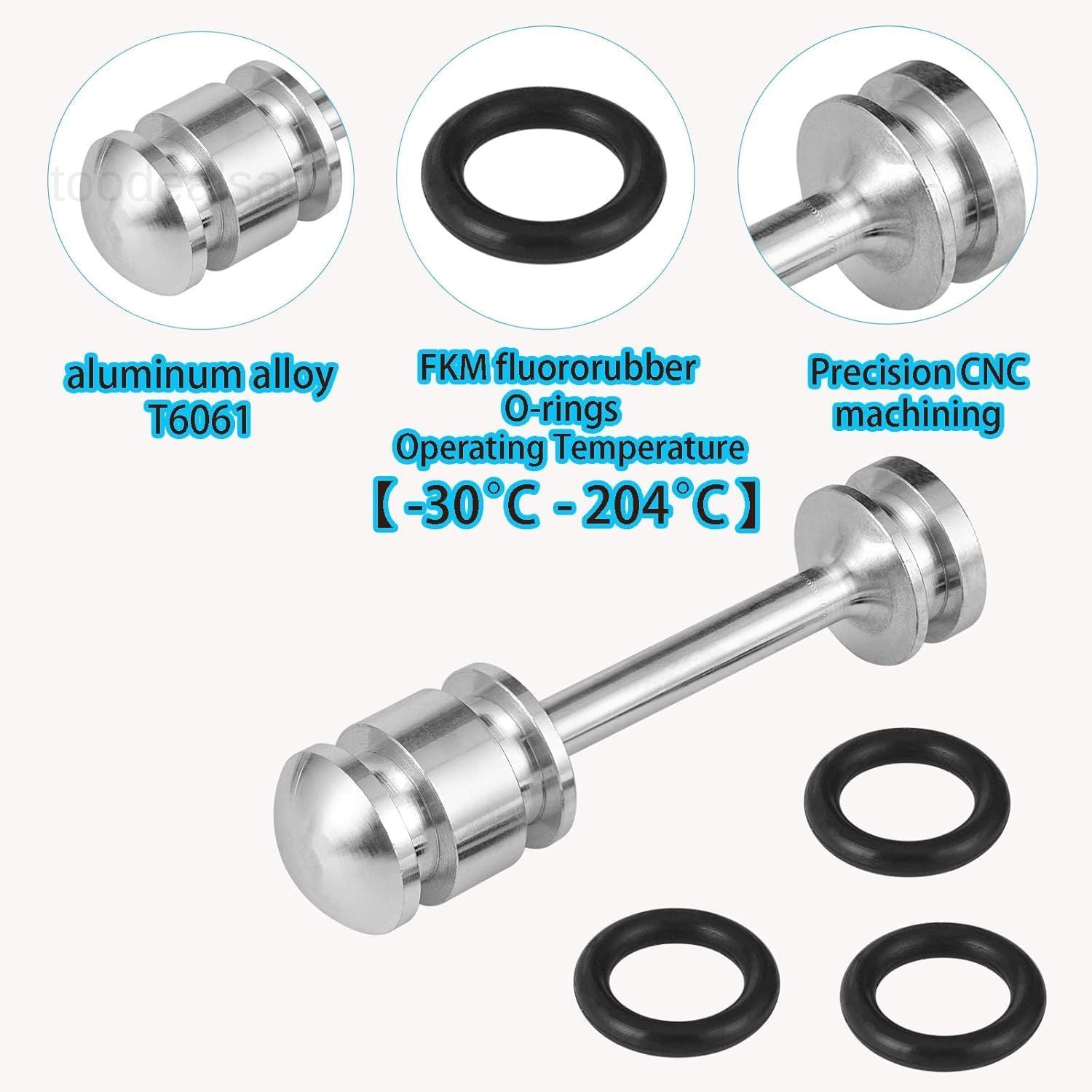 LS Billet Rear Galley Plug Barbell Oil Diverter Fits for GM Gen III & IV LS1 LS3