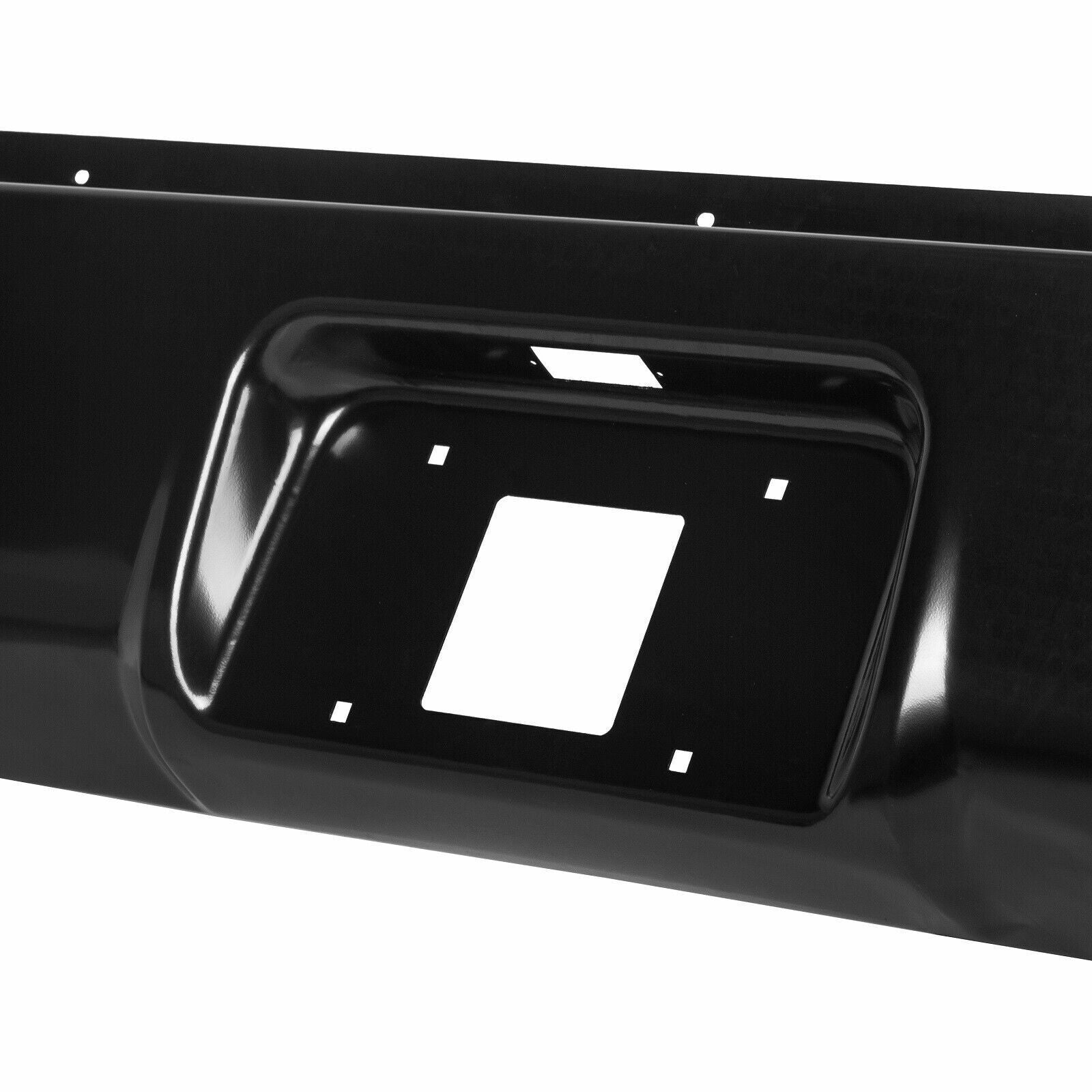 Rear Bumper Roll Pan W/Led License for Chevy Silverado Sierra Fleetside 99-06 07