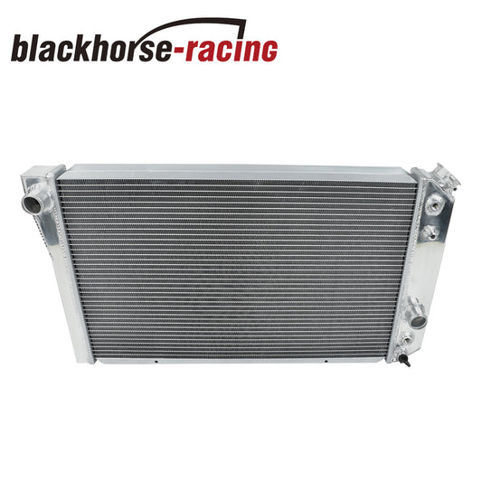 FOR 82-02 CHEVY S10 BLAZER V8 1984-1990 CORVETTE 3 ROW ALUMINUM RACING RADIATOR
