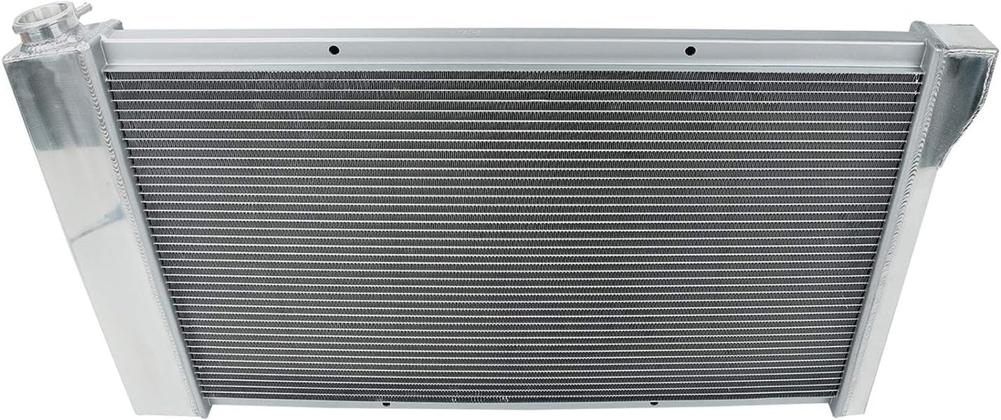 Replacement for 1967-1972 Chevy GMC C/K Series Pickup Truck Full Aluminum 3-Row Racing Radiator Cooling Radiator