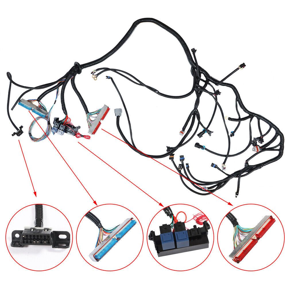 Wiring Harness Stand Alone 4L60E for LS SWAPS DBC 4.8 5.3 6.0 97-06 98 99 00 LS1