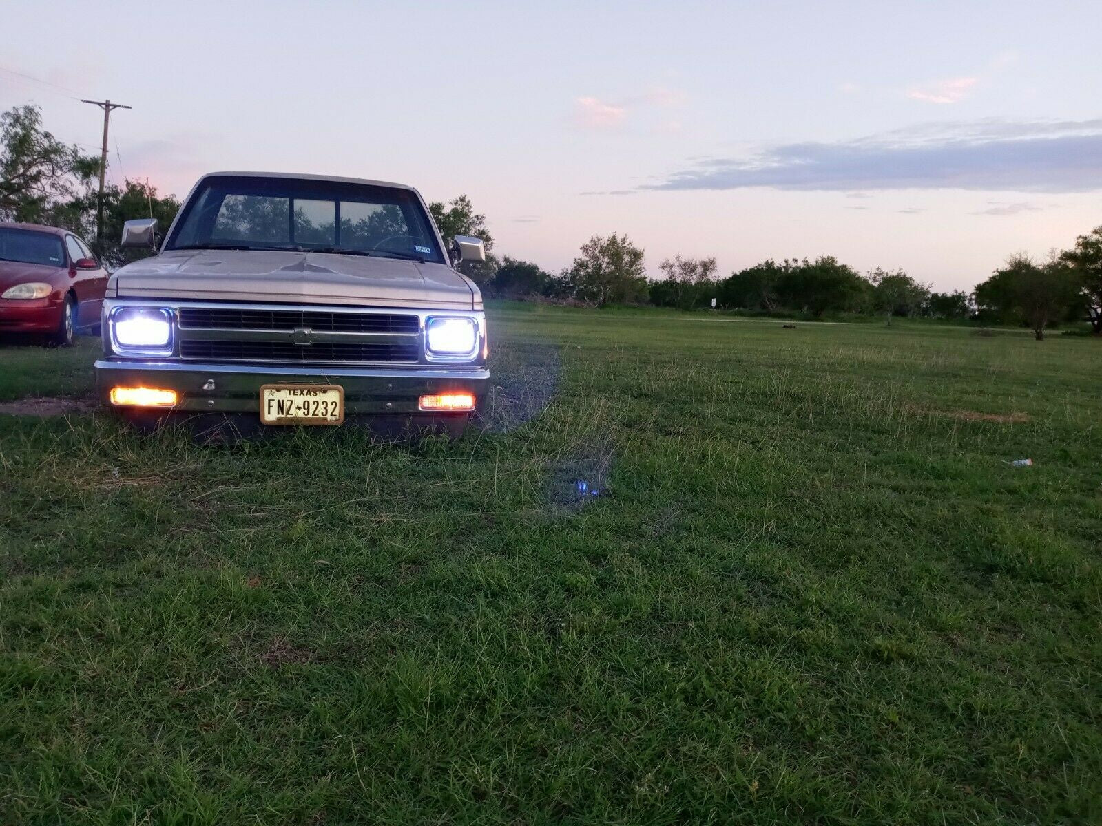 Clear Front Corner Lights + Front Bumper Signal Lights Compatible with 1983-1994 Chevy Blazer & 1982-1993 Chevrolet S10 Set of 4