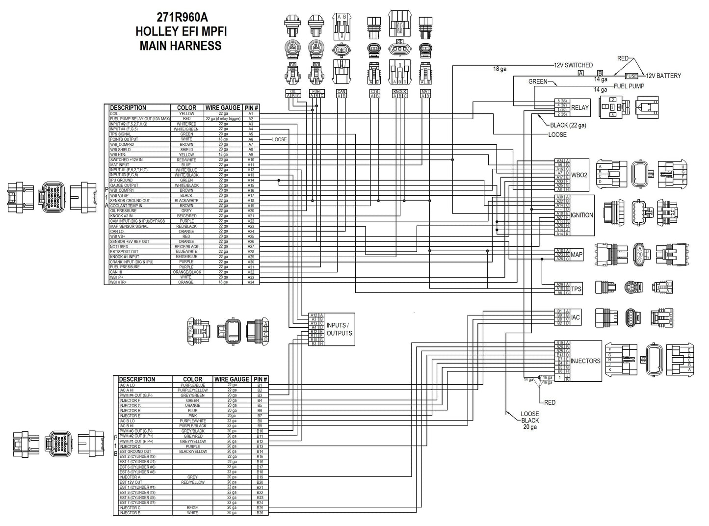 550-604N HP EFI ECU & Harness Kits