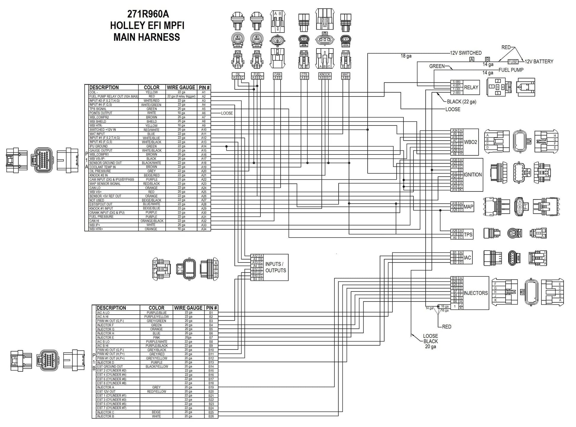 550-604N HP EFI ECU & Harness Kits