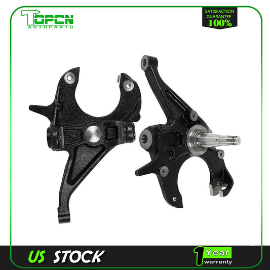 For Chevy S10/GMC Sonoma/Gmc S15 1982-2004 Pickup 2WD 2" Drop Lowering Spindles