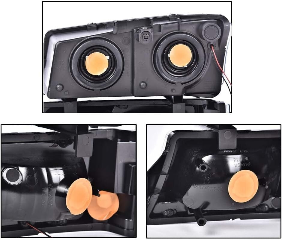 LED Headlight 2003-2006 Chevy Silverado 1500 2500 3500 HD Model/Fit 03-06 Avalan