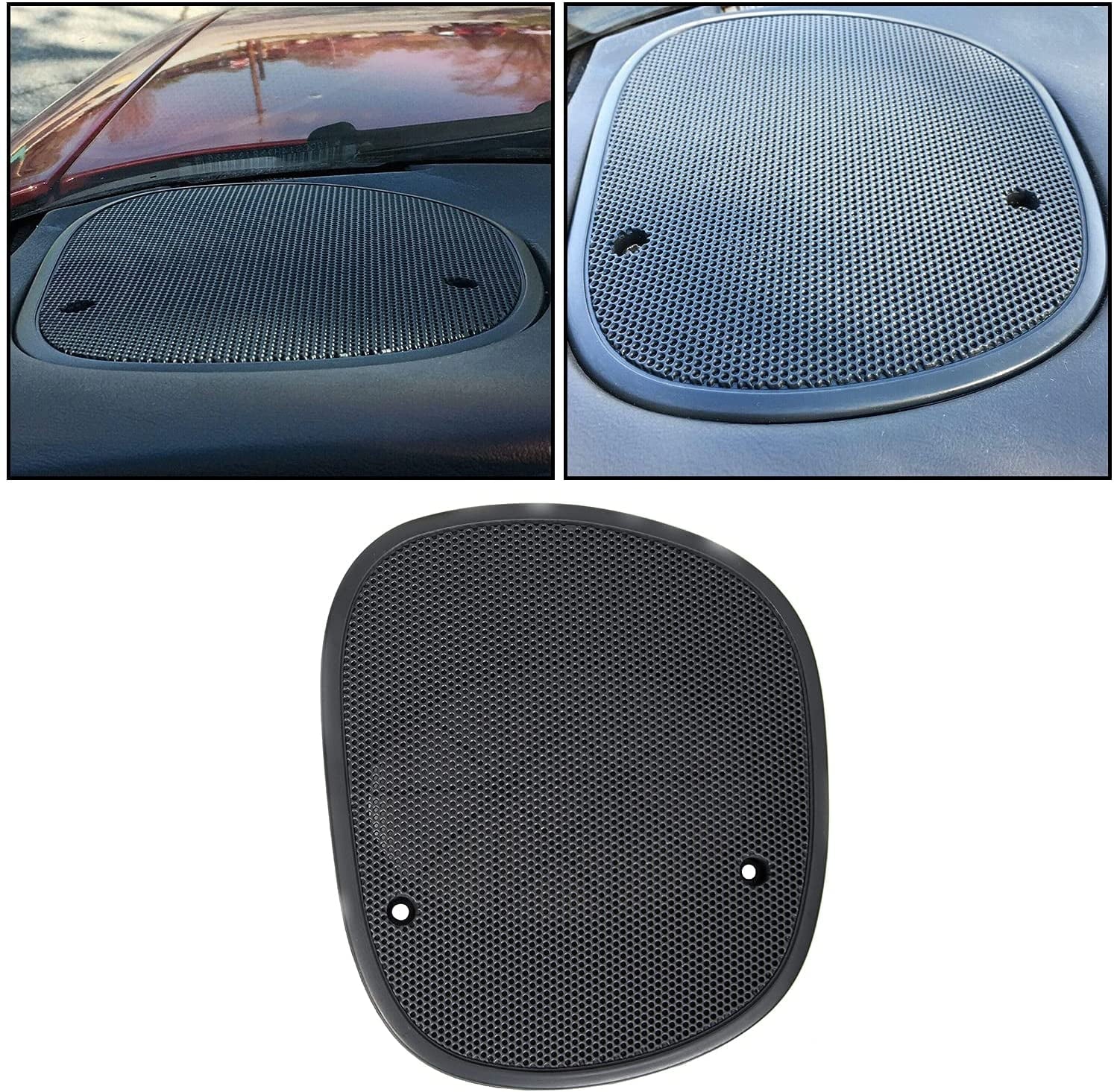 Driver&Passenger Side Dash Speaker Cover Grille for 98-05 GMC Jimmy Sonoma Chevrolet S10 Blazer Bravada LH+RH