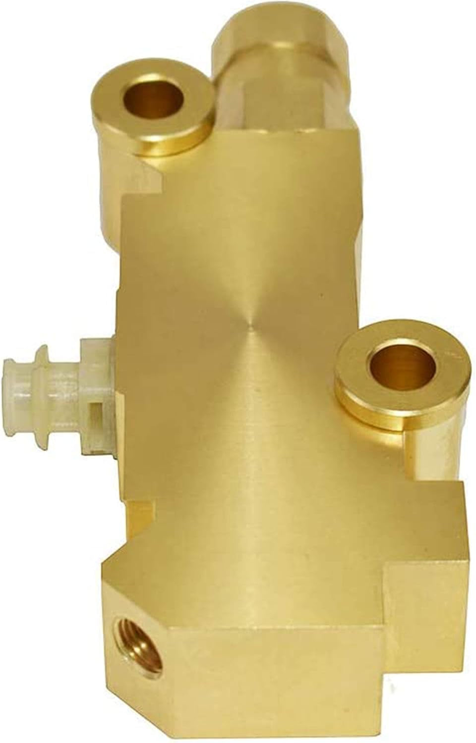 Brake Proportioning Valve PV4 PV71 - Disc & Drum Proportioning Valve - Brass Finish Universal Fit - Heavy Duty Brass Construction - Compatible with Ford, Chevy & Mopar Models