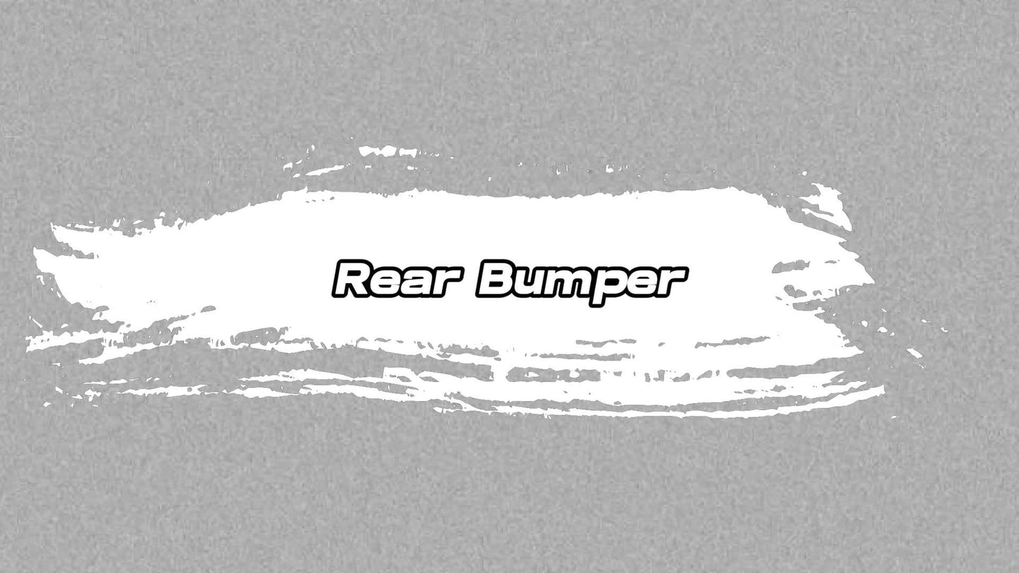 Rear Bumper W/Led Light D-Rings 2" Receiver Fit 87-06 Jeep Wrangler YJ TJ