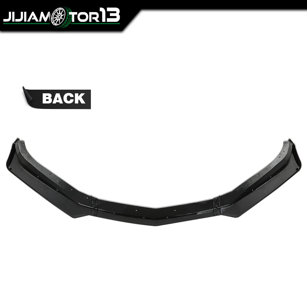 Fit for Chevy 16-22 Camaro 1LE Style Carbon Fiber Front Bumper Lip Splitter ABS