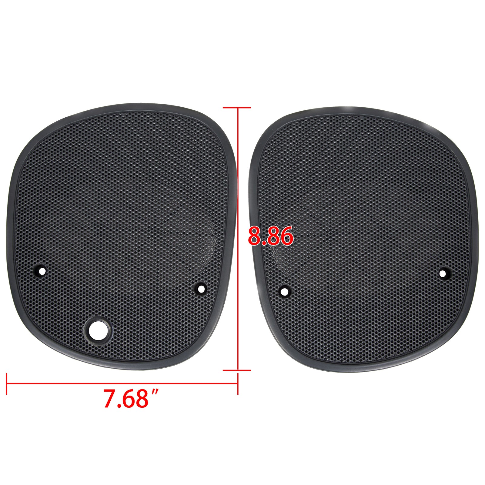 2PC for 98-05 Chevrolet S-10 Blazer Left & Right Upper Dash Speaker Cover Grille
