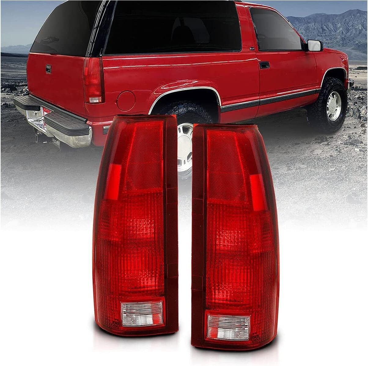 OE Replacement Halogen Tail Lights for Chevy GMC C1500 C/K C10 Silverado
