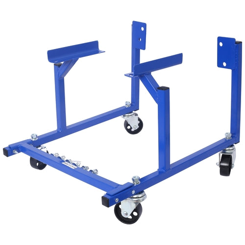 Engine Cradle with Wheels Powder Coat 3in Heavy Duty Steel