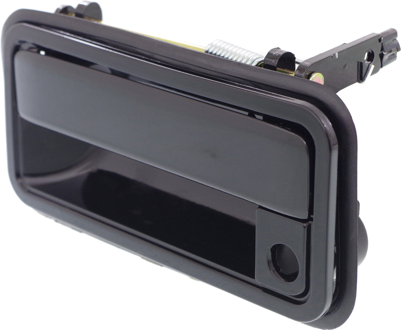 CV13121 Exterior Door Handle Compatible with 1988-1998 Chevrolet C1500 1999-2000 Cadillac Escalade Front, Left Driver Smooth Black