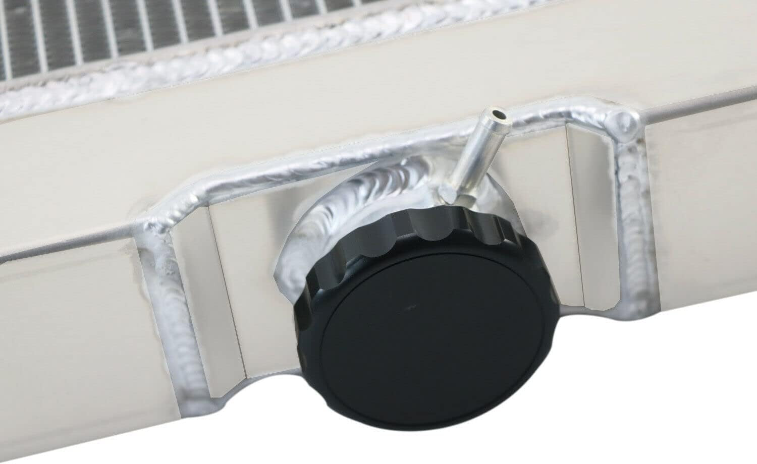 4 Row Core Radiator for 1963-1968 Chevy Impala Bel Air Chevelle Caprice Biscayne El Camino Kingswood at MT, All Aluminum
